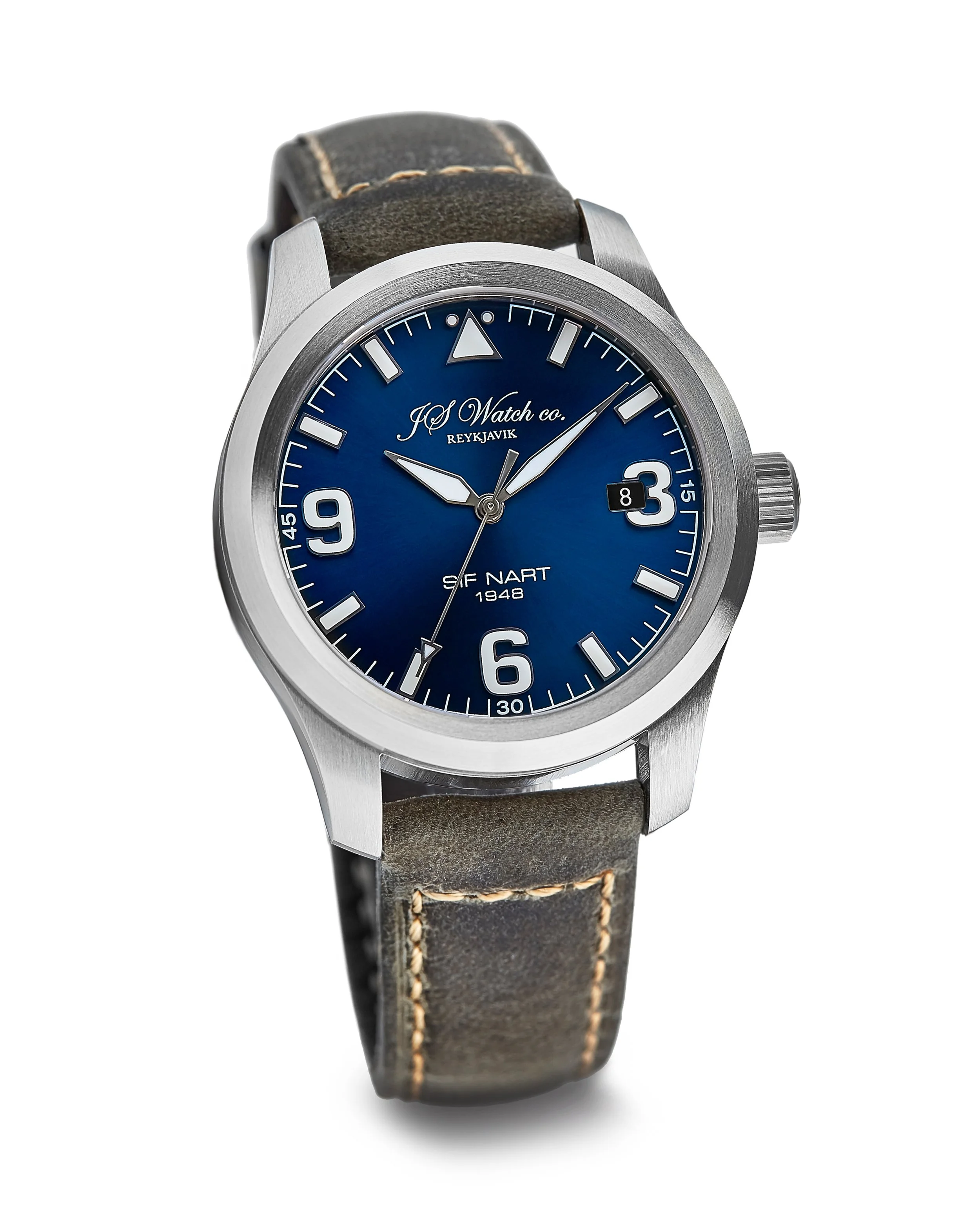 JS Watch Company Reykjavik — Sif NART 1948 Blue